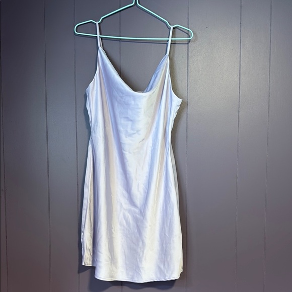 Urban Outfitters Light Purple Cowl Neck Dress Size Large - Picture 1 of 5
